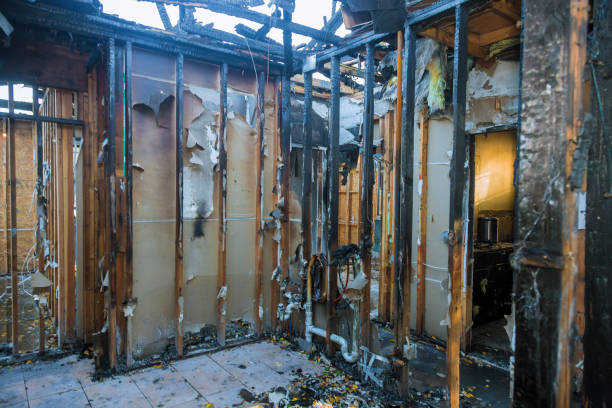 Professional Fire Board Up technician working in Warminster, PA